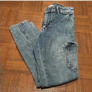 Stylish Blue Skinny Jeans for Women